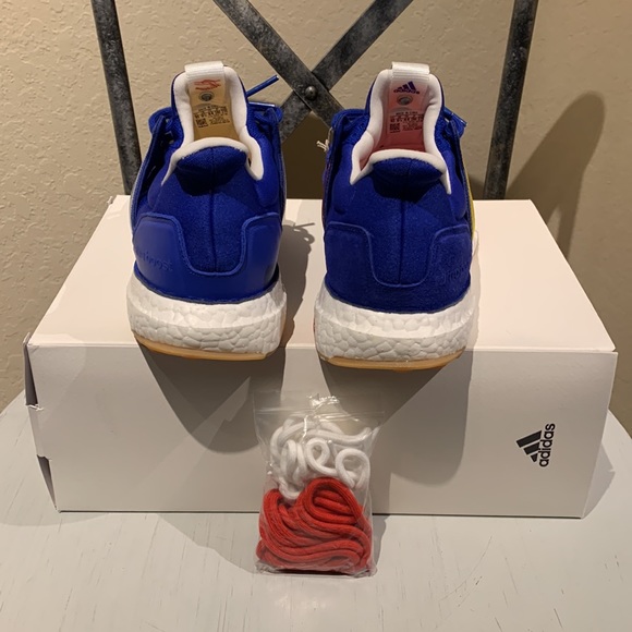 Mens Adidas Engineered Garments Ultraboost 1.0 Consortium Blue Bird size 10 - Picture 4 of 8